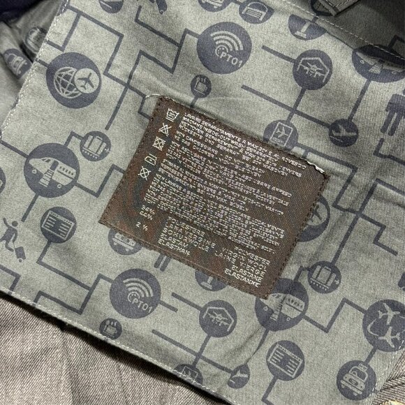 PT01 Traveller Dress Pants Grey Wool Trousers Slim Fit Stretch 32x29 - Picture 11 of 13